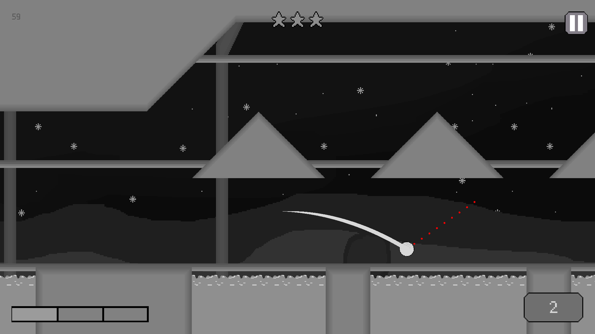 Precise ball control mechanics in Super Golf Race gameplay